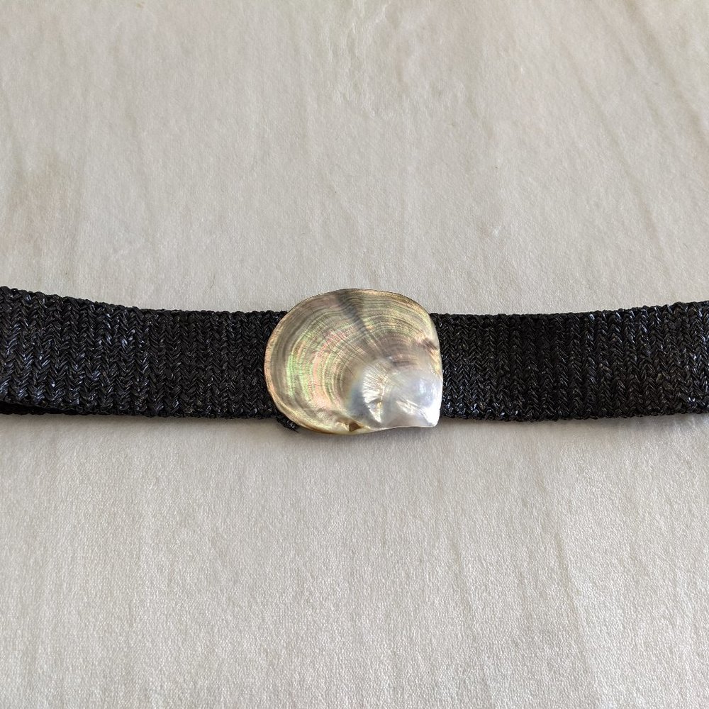 Vintage 1980s Charmant Belts Inc. Sea Shell Belt